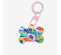 Beautiful World Rainbow Tribe Printing Acrylic Dog Bone Ornament,Dog Tags Personalized Pet Ornament, Key Chain Bone Shaped Id Tags