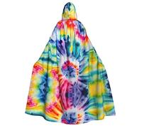 Beautiful World Rainbow Tribe Printing Costume Halloween Hooded Full Length Hooded Cloak Halloween Christmas Cloak