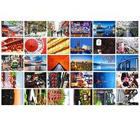 Beautiful World Travel Scenery Post Cards Artistic Retro Postcards 30 PCS- Japanese