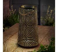 Smart-Solar LED Metal Lantern Muscat – Solar Powered – 29 cm