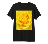 Beautiful Yellow Rose Closeup Premium T-Shirt