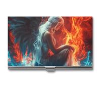 BeautifulAngel Flame Business Card Case Slim Card Holder
