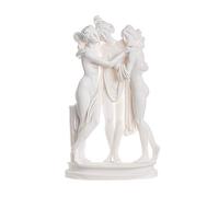 BeautifulGreekStatues 3 Graces Goddesses Canova Figurine Statue 9.84"