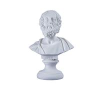 BeautifulGreekStatues Homer Gr ust Sculpture Classical Statue Antique Finish Face 5.90 inch