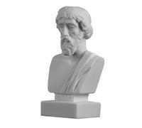 BeautifulGreekStatues Plato Bust Greek Father Of Philosophy Statue Alabaster Handmade Head Sculpture