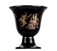 BeautifulGreekStatues Pythagoras Cup of Justice Hermes Erato Pythagorean Fair Mug Ancient Greece Black Cobalt Usable