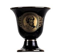 BeautifulGreekStatues Pythagoras Cup of Justice Pythagorean Theorem Fair Mug Ancient Greece Black Cobalt Usable