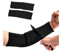 Beautifullife Smile Arm Protection Sleeves, Sleeve 40cm Cut Resitant Burn Resistant Anti Abrasion Safety Arm Guard for Garden Kitchen Farm Work 1 Pair