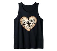 Beautifully Broken | Christian Quote Tank Top