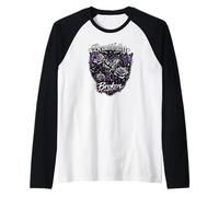 Beautifully Broken Emo Gothic Design Raglan Baseball Tee
