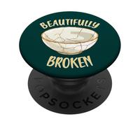 Beautifully Broken Japanese Pottery Kintsugi Art PopSockets Adhesive PopGrip