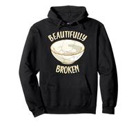 Beautifully Broken Japanese Pottery Kintsugi Art Pullover Hoodie