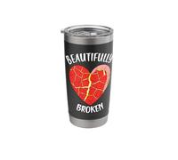 Beautifully Broken Japanese Pottery Kintsugi Art Stainless Steel Insulated Tumbler
