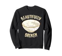 Beautifully Broken Japanese Pottery Kintsugi Art Sweatshirt