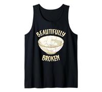 Beautifully Broken Japanese Pottery Kintsugi Art Tank Top