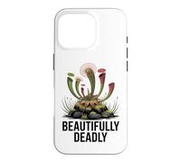 Beautifully Deadly Venus Flytrap Plant Collector Case for iPhone 16 Pro