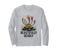 Beautifully Deadly Venus Flytrap Plant Collector Long Sleeve T-Shirt