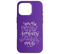 Beautifully Fearfully Wonderfully Made Psalm 139 14 Case for iPhone 16 Pro