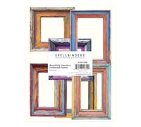 Beautifully Imperfect Chipboard Frames - 6 pc