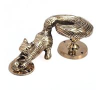 "Beautifully Squirrel 7 inches Tall Solid Brass Door Knocker Antique Design Door Knockers Brass Handle Pull Home Décor Accessories Vintage King Royal gate pullers "