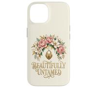 Beautifully Untamed Floral Heart Lock Peony Magnolia Case for iPhone 14
