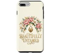 Beautifully Untamed Floral Heart Lock Peony Magnolia Case for iPhone 7 Plus/8 Plus