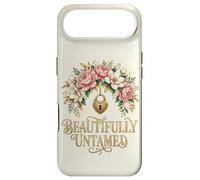 Beautifully Untamed Floral Heart Lock Peony Magnolia Case for iPhone Air