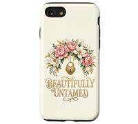 Beautifully Untamed Floral Heart Lock Peony Magnolia Case for iPhone SE (2020) / 7/8