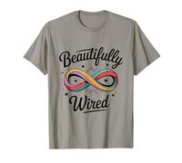 Beautifully Wired Neurodivergent Autism Awareness T-Shirt