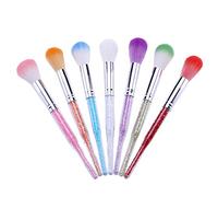 Beautifultracy 7 Pieces Soft Nail Art Dust Remover Powder Brush Cleaner for Acrylic and Makeup Powder Blush Brushes