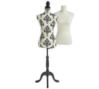 Vonhaus White & Damask Mannequin