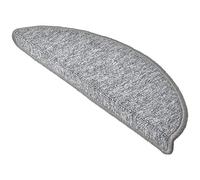 Beautissu 15x Anti Slip Stair Carpet Treads Self Adhesive Indoor Round Mats