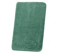 Beautissu Bath Mat Non Slip Shaggy High Pile Microfibre Floor | 100x60cm green soft shower for Bathtub and Toilette suitable for Heating Rug washable bathroom anti BeauMare FL