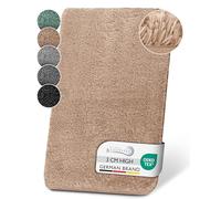 Beautissu Bath Mat Non Slip Shower Mat Shaggy High Pile Rug Microfibre Soft