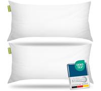Beautissu Bed Pillow Set of 2 Soft Sleeping Quilted Washable Hypoallergenic