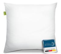 Beautissu Bed Pillow Soft Quilted Sleeping Cushion Washable Hypoallergenic | 80x80cm 800gr 100% Microfibre Padding for more Support filling BeauNuit NK