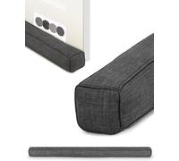 Beautissu Energy Efficient Weighted Draft Excluder Cushion for Doors bottom | 90cm dark grey door stopper blocker draught of windows heat protection cold seal insulation Levante