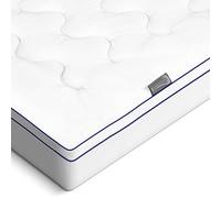 Beautissu Mattress Topper Double Bed with Integrated Strechcover 140x200 cm - 3 cm Foam Filled Mattress Protector Non-Slip for Boxspring Bed & Mattresses up to 40cm - BeauNuit MT Base