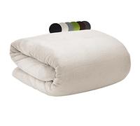 Beautissu Thick Fluffy Fleece Blanket Soft Luxury Sofa Throw for Bed cosy