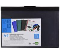 Beautone Dossier Folder PINZA Side 35365 Polypropylene DIN A4 Black -30 Sheets Sliding Clamp