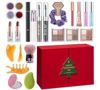 Beauty Advent Calendars 2024: 24 Day Makeup Kit Countdown with Lipstick, Eyeshadow & Cosmetics Set - Perfect Party Favors for Teenage Girls
