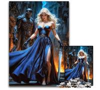 Beauty And The Beast 1000 Pieces Puzzle Gifts Wooden Jigsaw Ideal for Lover Perfect Christmas New Year Valentine's Gift 1000 PCS(38x26cm)