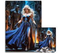 Beauty And The Beast 1000Pc Adults Jigsaw Puzzle Jigsaw Puzzles for Adults Home Activity for Holidays Birthdays And Family Game Nights 1000 PCS(75x50cm)