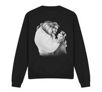 Beauty And The Beast Beast Belle Sketched Sweatshirt Black | Size: Small Beauty And The Beast Black S