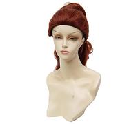 Beauty and the Beast Bella Long Wavy Ponytail Wig Cosplay Costume Synthetic Hair Perucas Halloween Costume Party Wigs For Women