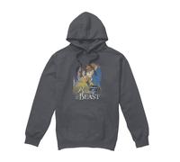 Beauty And The Beast Belle Beast Castle Hoodie Charcoal | Size: Medium Beauty And The Beast Charcoal M