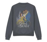 Beauty And The Beast Belle Beast Castle Sweatshirt Charcoal | Size: Small Beauty And The Beast Charcoal S