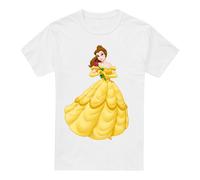 Beauty And The Beast Belle Rose T-Shirt White Beauty And The Beast White M