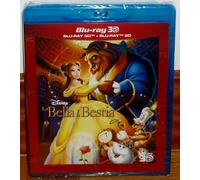 Beauty And The Beast Blu-Ray 3D + Blu-Ray Disney New Sealed (Unopened) A-B
