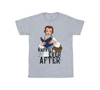 Beauty And The Beast Boy's Happily Ever After Reading T-Shirt in Grey | Size: 9-10 Years Beauty And The Beast Grey 9-10 Years